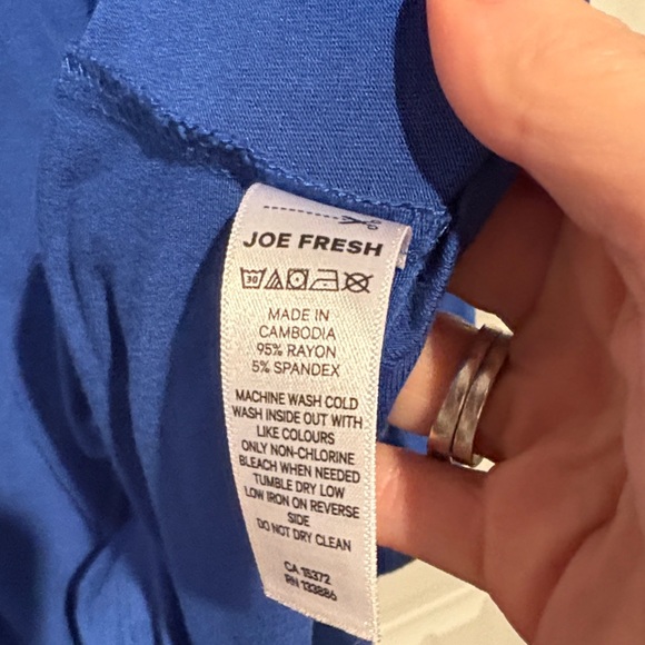 Joe Fresh Cobalt Blue Sleeveless Mini Dress - Picture 3 of 5